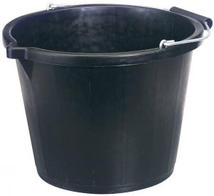 Draper Tools 14.8L Bucket - Black Stock No: 31687