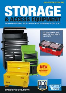 Draper Tools Launch New Tool Storage Solutions - brochure front cover