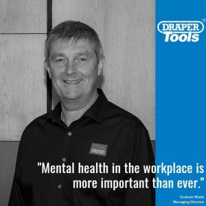 Draper Tools MD Graham Wade Talks about mental health