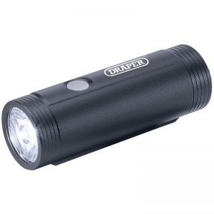 Draper Tools Rechargeable LED Bicycle Front Light Stock No: 38203