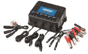 Draper Tools 6V/12V 3 Bank Charger Station Stock No: 53172