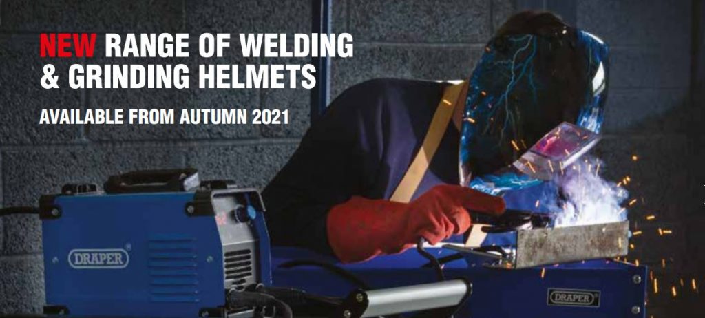 Draper Tools New range of welding helmets