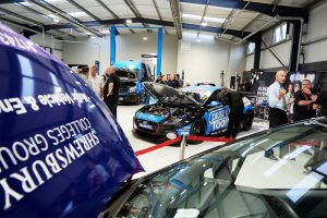 Shrewsbury college automotive centre opening